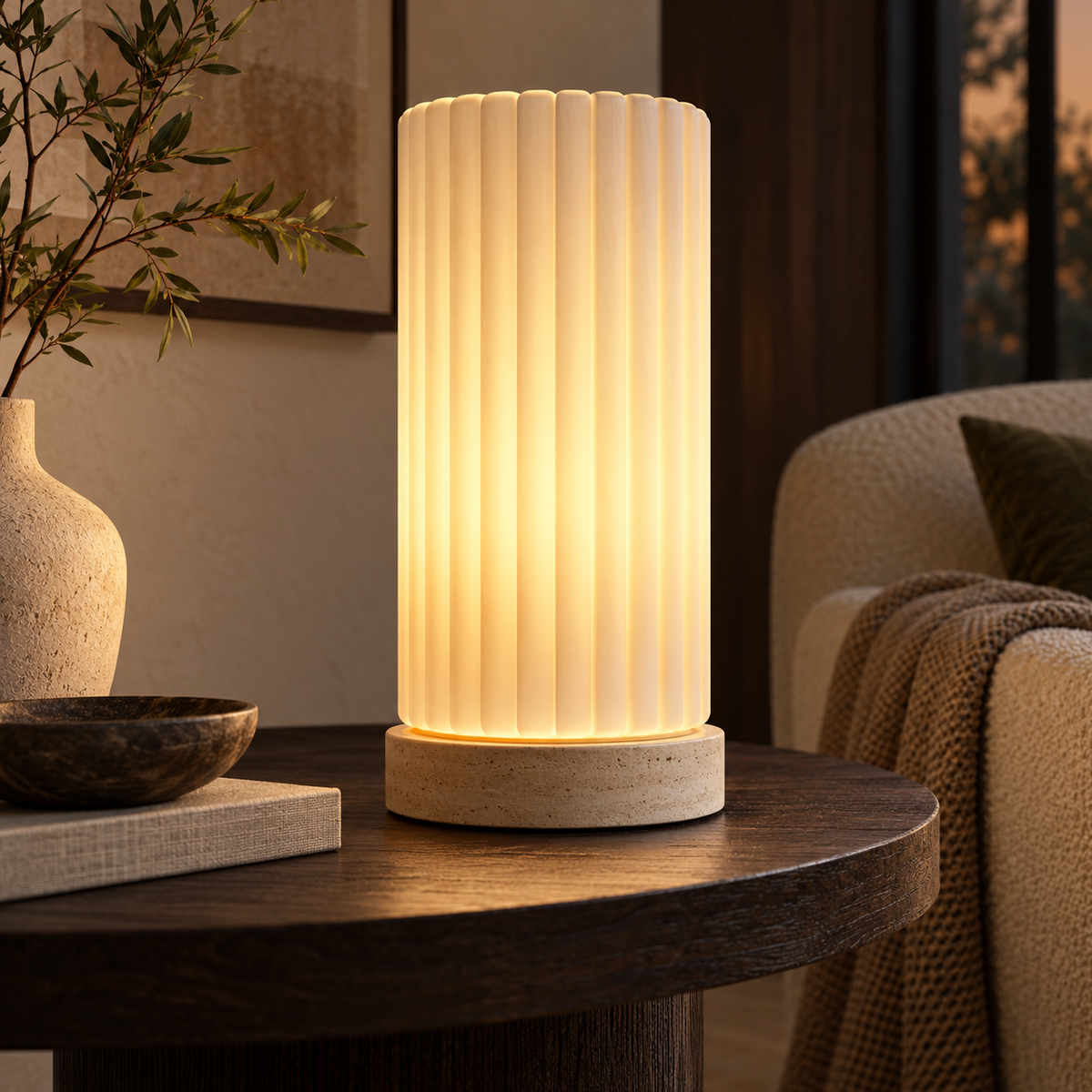 Fluted Column Light